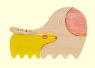 組み木のオブジェソウ