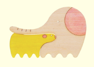 組み木のオブジェソウ